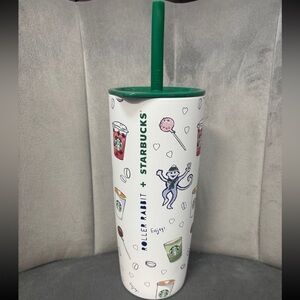 ROLLER RABBIT X STARBUCKS TUMBLER 2025 Holiday Collection NWT